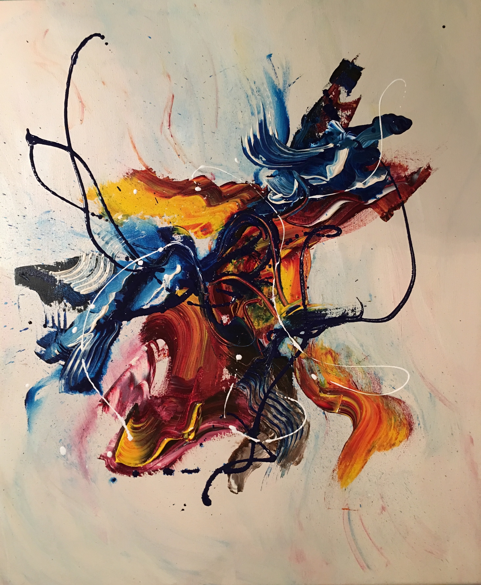 Click here to view Abstract artwork by Carla Wormington